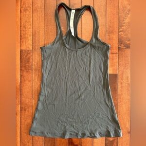 Gray FitCulture Threads Racerback Tank Top Size 4 reg